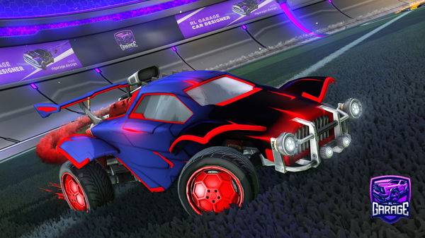 A Rocket League car design from DolnMag