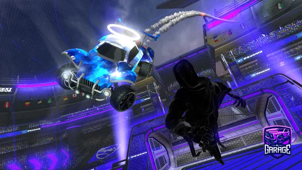 A Rocket League car design from iizx