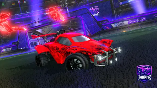 A Rocket League car design from itsMKR