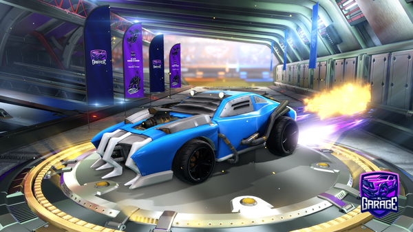 A Rocket League car design from vanno