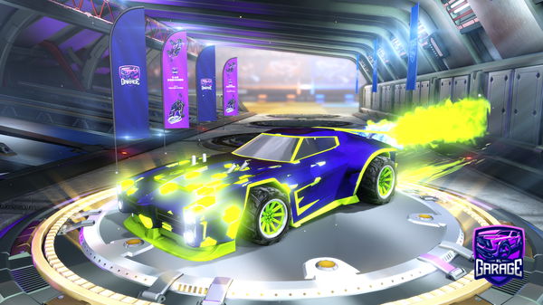 A Rocket League car design from Puffy_Panther