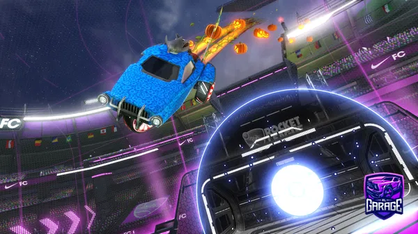 A Rocket League car design from RyanCfrone
