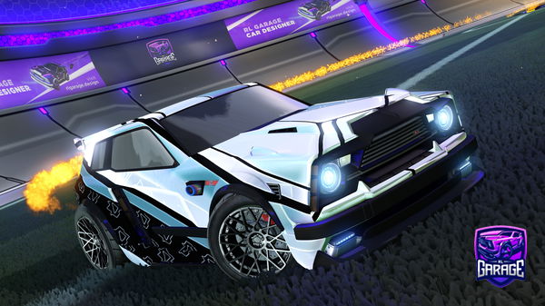 A Rocket League car design from Bleexh