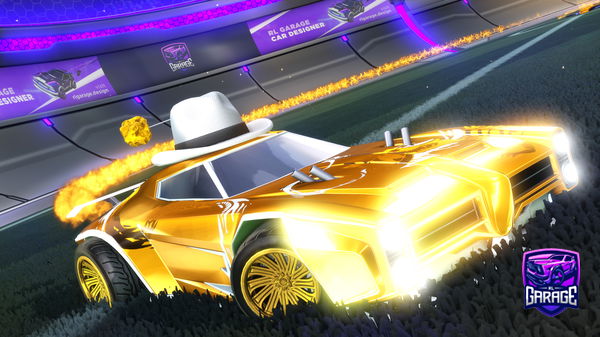 A Rocket League car design from Ludoxx2