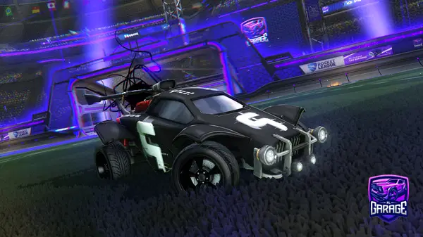 A Rocket League car design from CrmziYT