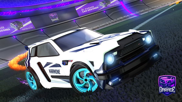 A Rocket League car design from WallabyWill