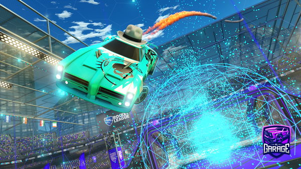 A Rocket League car design from Bigounce4256