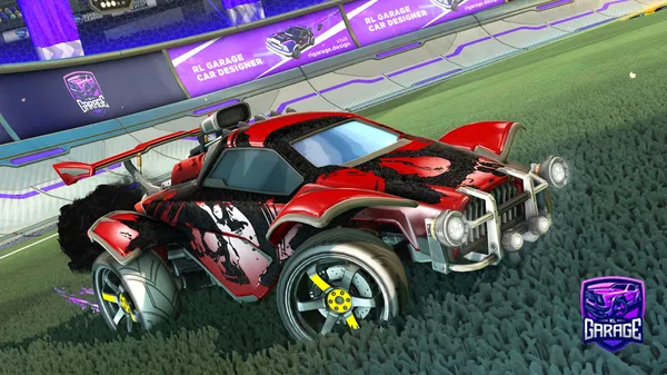 A Rocket League car design from HuntaJoe7323