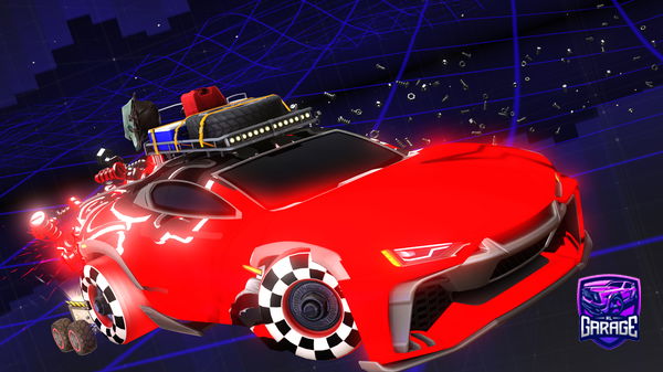 A Rocket League car design from JuanFeliphe01