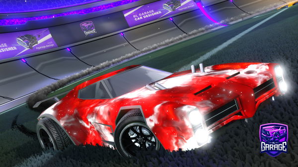 A Rocket League car design from TheBismarck49