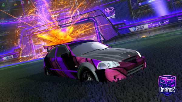 A Rocket League car design from ybarx