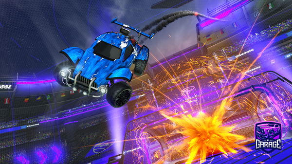 A Rocket League car design from LumoLex