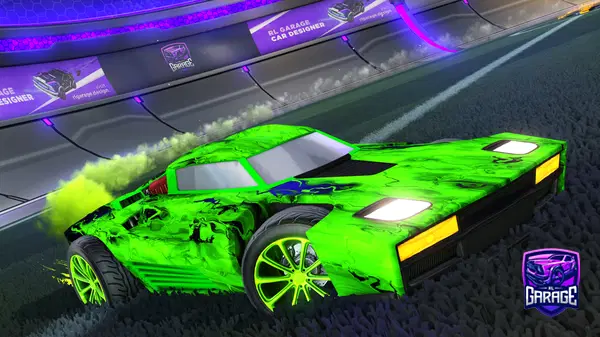 A Rocket League car design from LND_Salami_RL