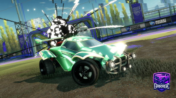 A Rocket League car design from DUCKTO14