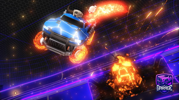 A Rocket League car design from eminem600