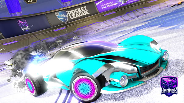 A Rocket League car design from TeoMax10