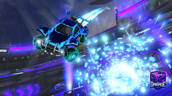 A Rocket League car design from DzoiK8