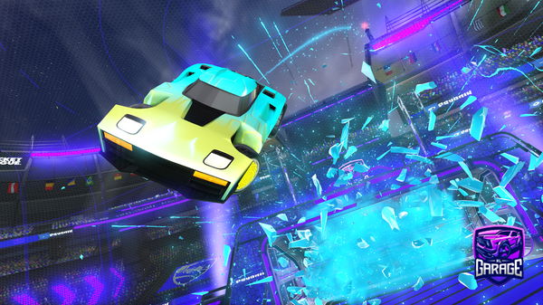 A Rocket League car design from OrcaAkira007