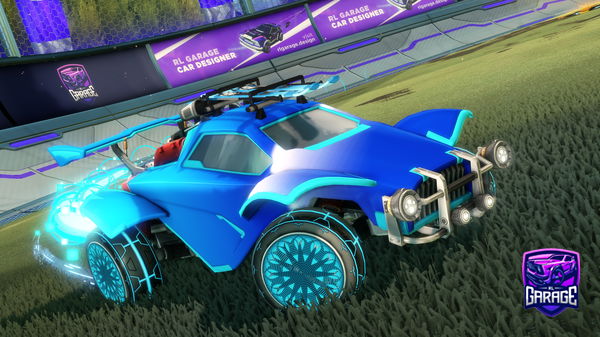 A Rocket League car design from Sprix