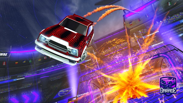 A Rocket League car design from SargonP123