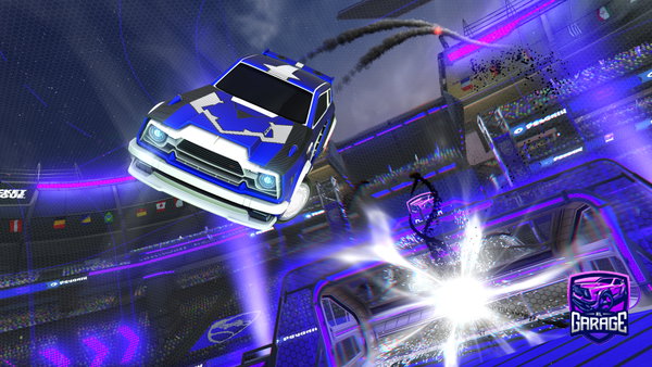 A Rocket League car design from MoMar12