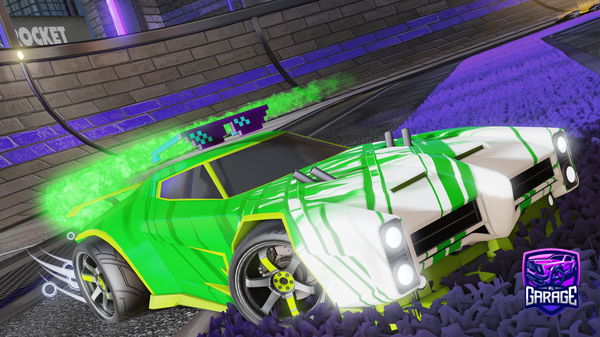 A Rocket League car design from MiniNey_