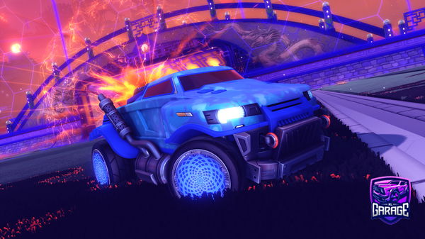A Rocket League car design from capybarapro