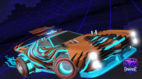 A Rocket League car design from NeonBanana7