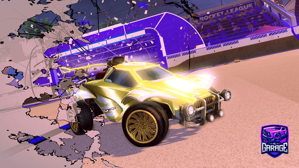 Titanium White Lone Wolf Octane Designs Rocket League Garage