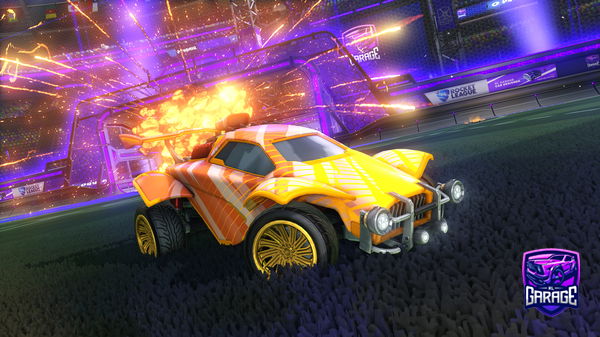 A Rocket League car design from srt_micael