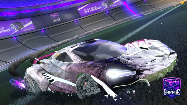 A Rocket League car design from bagsd