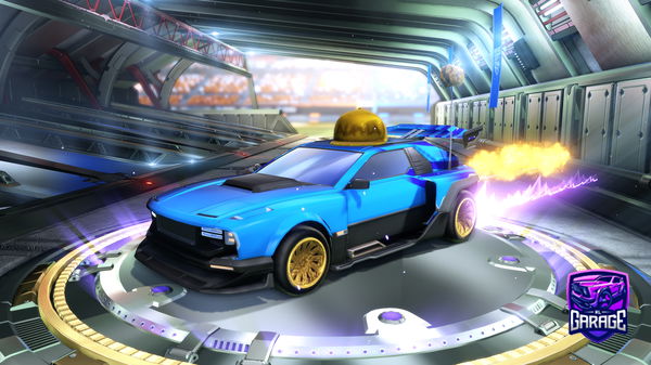 A Rocket League car design from Moonlight_FrFr