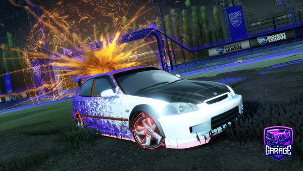 A Rocket League car design from Dashon_perrz