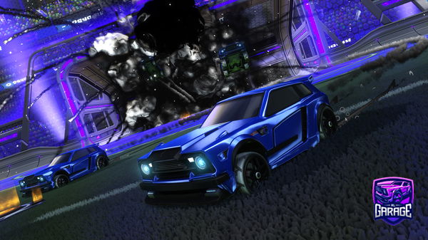 A Rocket League car design from Maybe7M