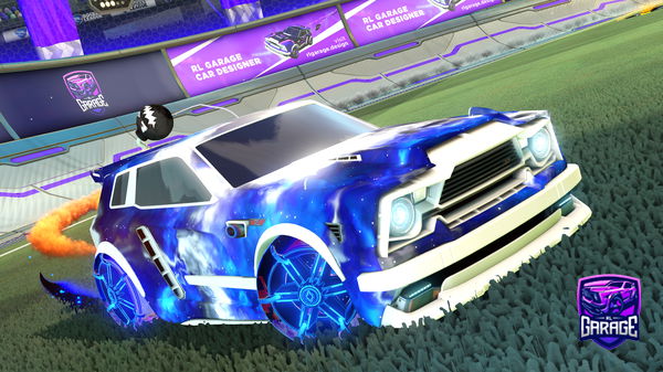 A Rocket League car design from RAgoat