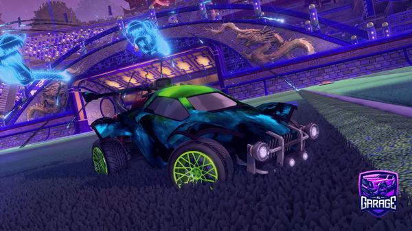 A Rocket League car design from Kampfkanickel16