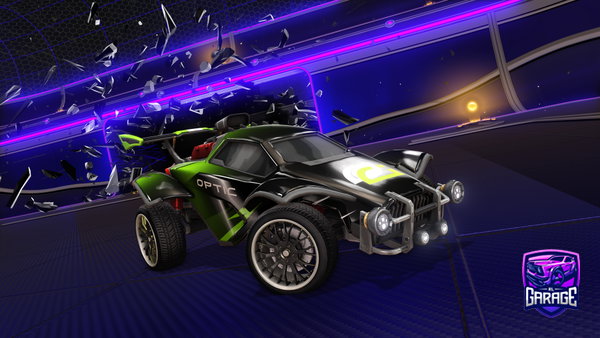 A Rocket League car design from CandyMuncherPro