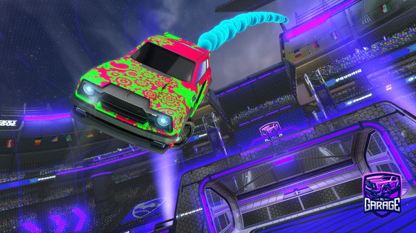 A Rocket League car design from Hazzatheman22