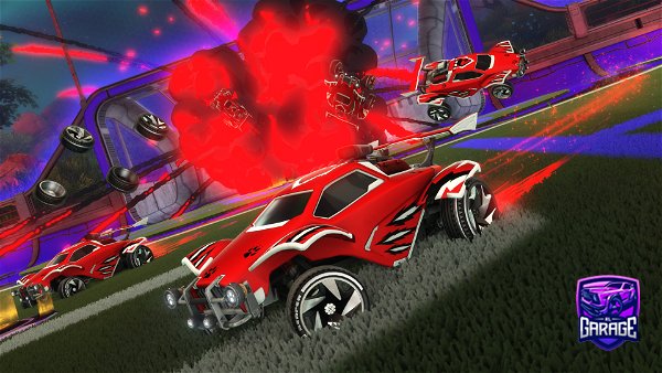 A Rocket League car design from Swaxve