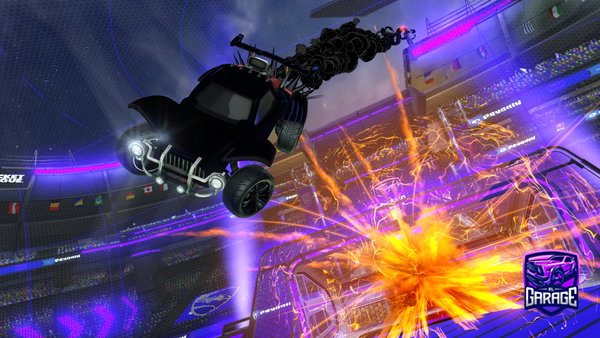 A Rocket League car design from vrt_quazy