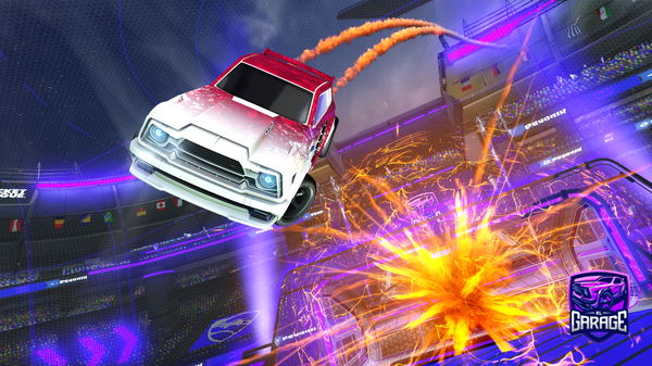 A Rocket League car design from Crvzz