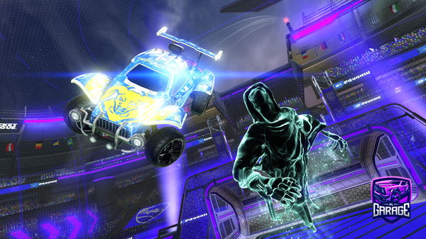 A Rocket League car design from DripVuitton2216