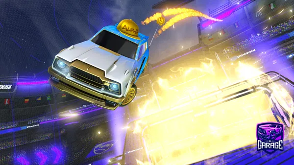 A Rocket League car design from bannana69