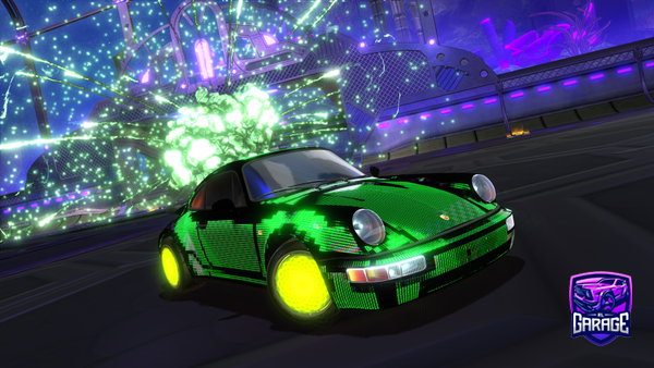 A Rocket League car design from Asier2