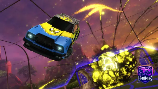 A Rocket League car design from Hexaal