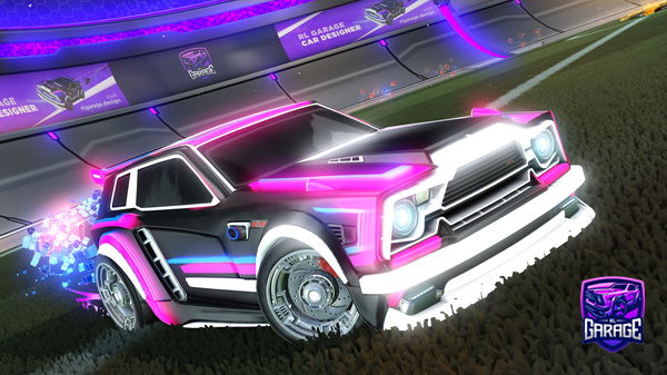 A Rocket League car design from scannerbroz