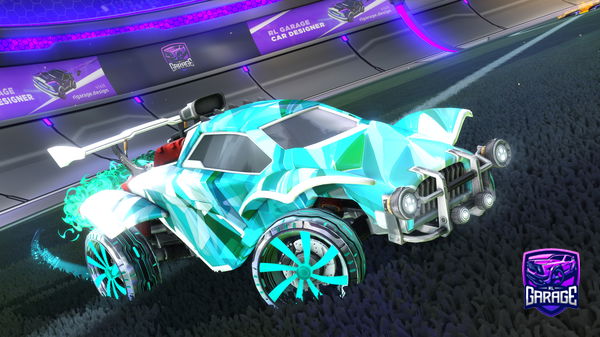 A Rocket League car design from Vulka