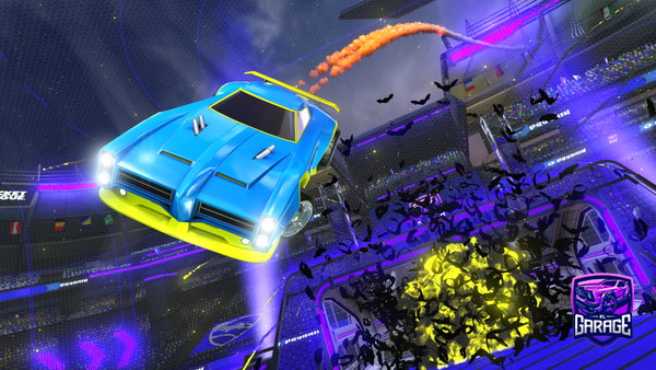 A Rocket League car design from NotBlu