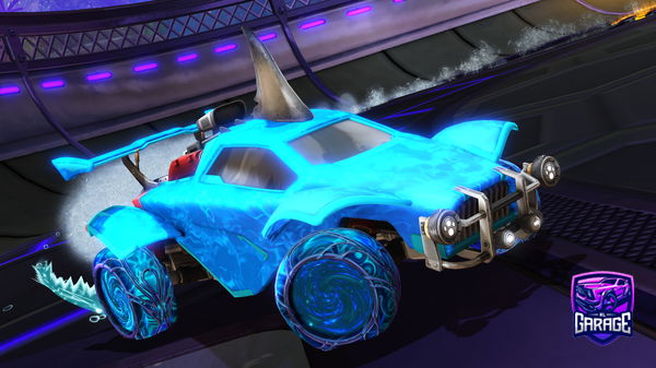 A Rocket League car design from Estel