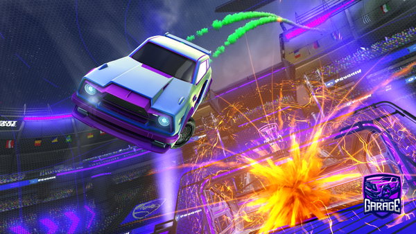 A Rocket League car design from spock37